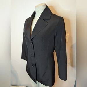 Marc New York women's three button black blazer, size S